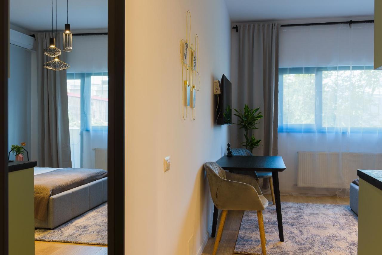 Sunny Studio - Top Location - Green View Balcony Bucureşti Ngoại thất bức ảnh